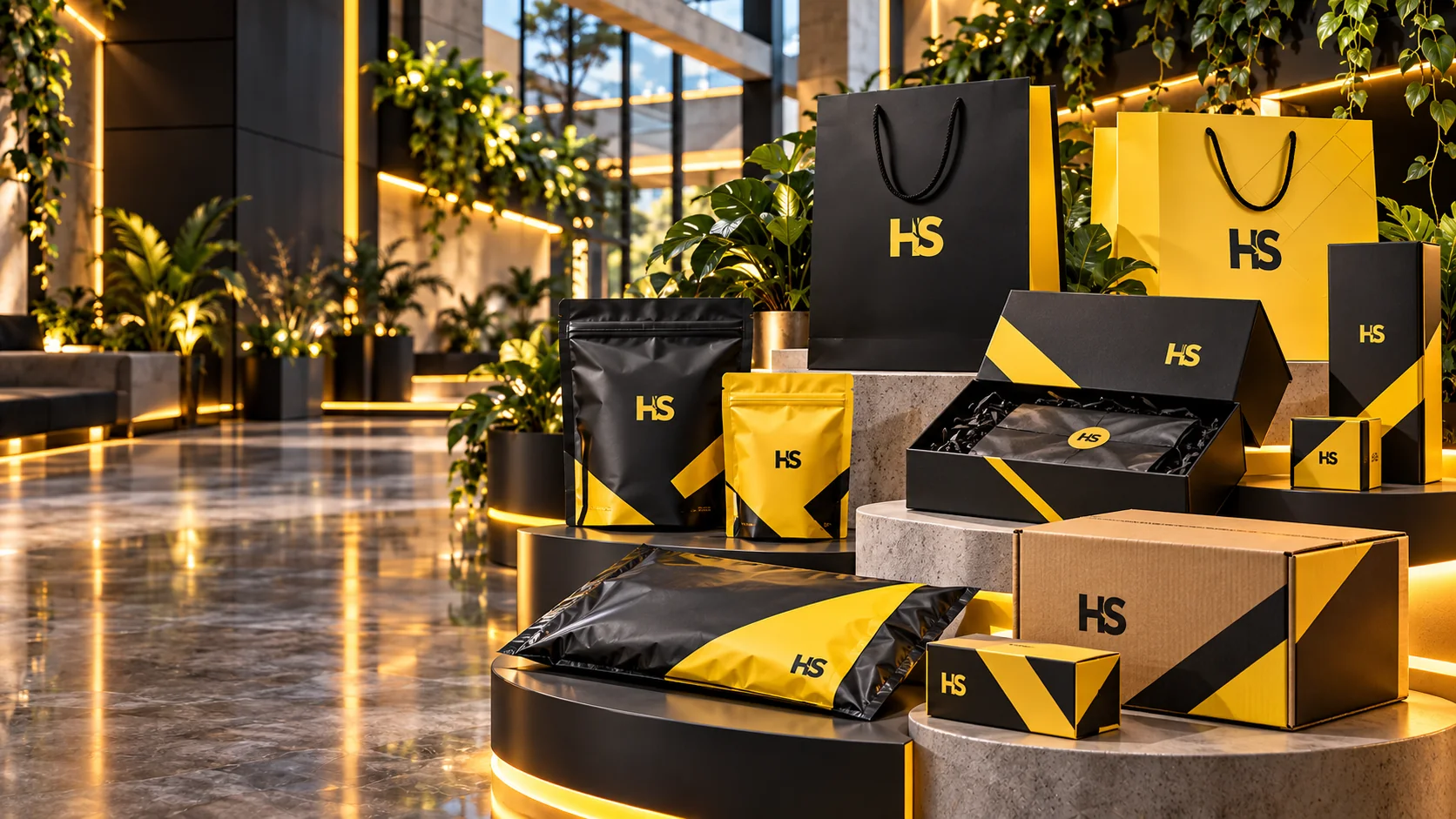 Branding Lab showroom display