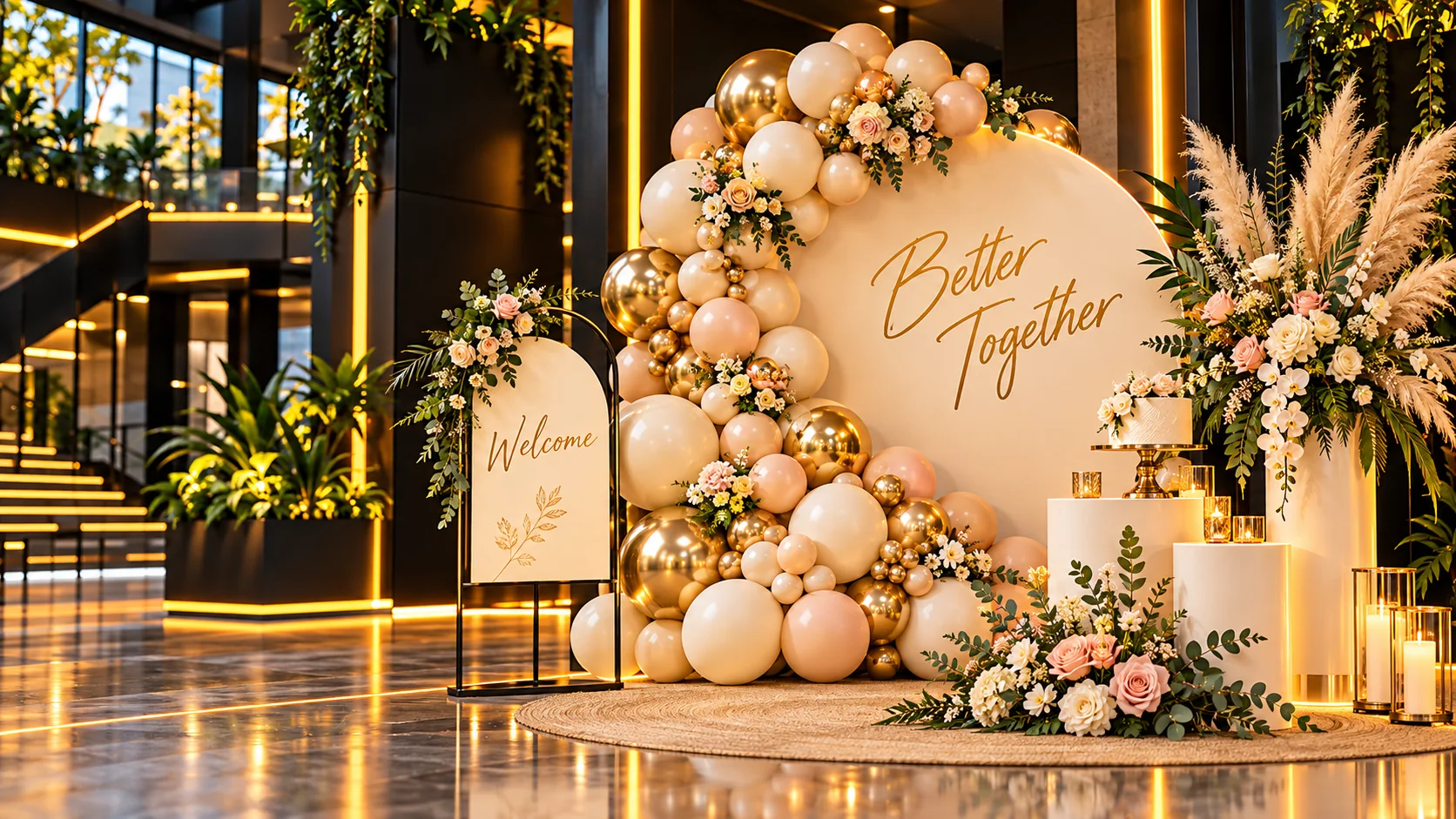 Event Planning showroom display